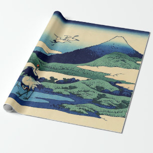 Katsushika Hokusai - Umegawa i Sagamiprovinsen Presentpapper