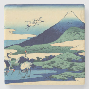 Katsushika Hokusai - Umegawa i Sagamiprovinsen Stenunderlägg