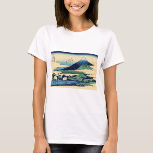 Katsushika Hokusai - Umegawa i Sagamiprovinsen T Shirt