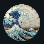 Katsushika Hokusai - Underbara vågen av Kanagawa Darttavla<br><div class="desc">Den Underbara vågen av Kanagawa / Wave - Katsushika Hokusai,  1829-1833</div>