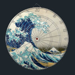 Katsushika Hokusai - Underbara vågen av Kanagawa Darttavla<br><div class="desc">Den Underbara vågen av Kanagawa / Wave - Katsushika Hokusai,  1829-1833</div>