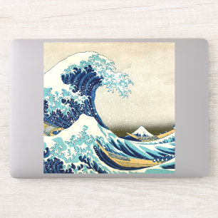 Katsushika Hokusai - Underbara vågen av Kanagawa Klistermärken