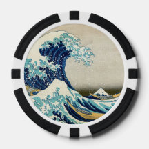Katsushika Hokusai - Underbara vågen av Kanagawa