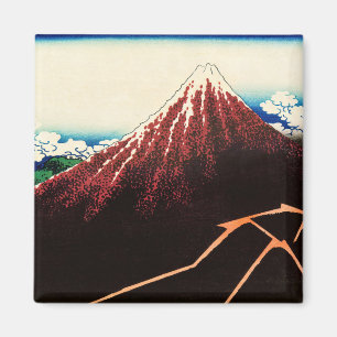 Katsushika Hokusai - Varningar under toppmötet Magnet