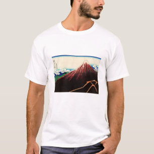 Katsushika Hokusai - Varningar under toppmötet T Shirt