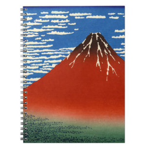 Katsushika Hokusai - Vind för Bra, klarmorgon Anteckningsbok