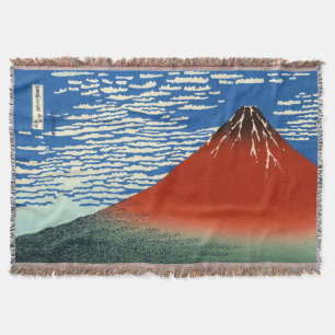 Katsushika Hokusai - Vind för Bra, klarmorgon Filt