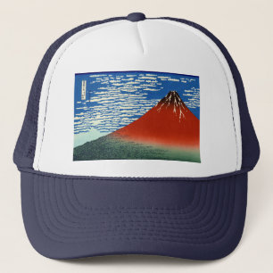 Katsushika Hokusai - Vind för Bra, klarmorgon Keps
