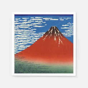 Katsushika Hokusai - Vind för Bra, klarmorgon Pappersservett