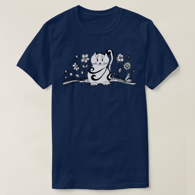 katt26 t shirt (Design framsida)