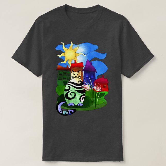 katt75 t shirt (Design framsida)