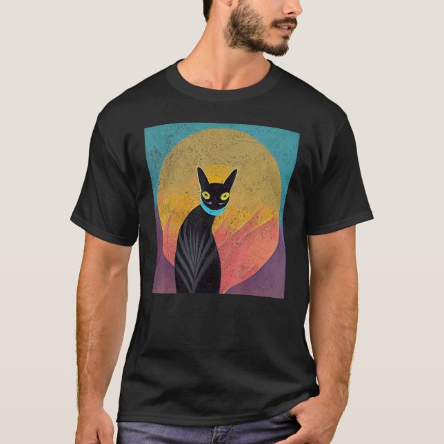 Katt 11 t shirt (Framsida)
