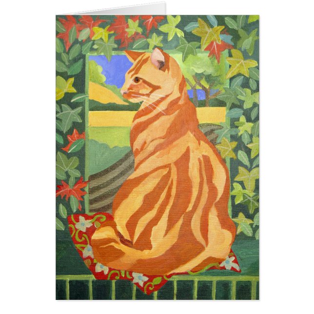 Katt 1 2014 hälsningskort (Framsidan)