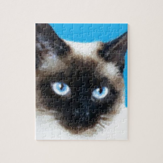 Katt 1 pussel (Vertikal)