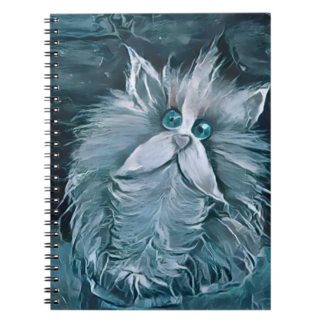 Katt 1 - Stjärna mot dig Anteckningsbok (Framsidan)