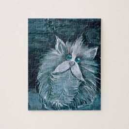 Katt 1 - Stjärna mot dig Jigszle Puzzle Pussel