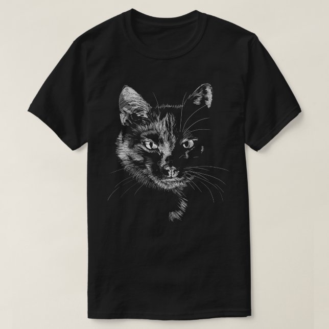 Katt 1 t shirt (Design framsida)