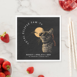 Katt 2024: Totalt Solcellssklipp med Party Invi Pappersservett