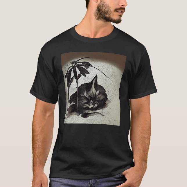 Katt 24 t shirt (Framsida)