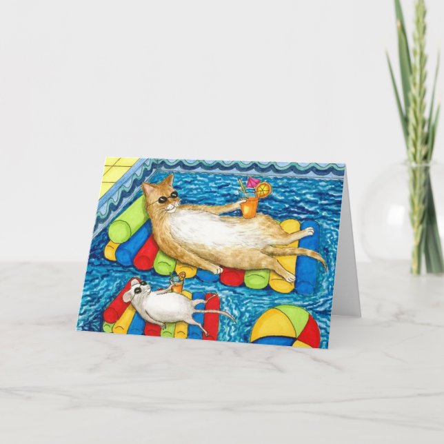 Katt 373-anteckningskort kort (Framsida)