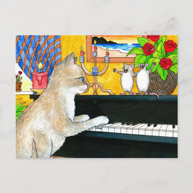 katt 506 vykort (Framsida)