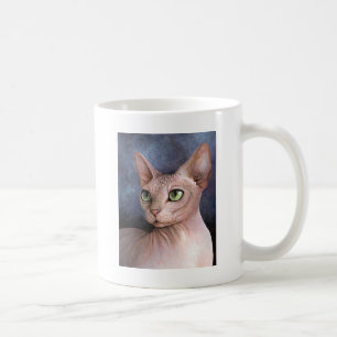 Katt 578 Sphynx Kaffemugg