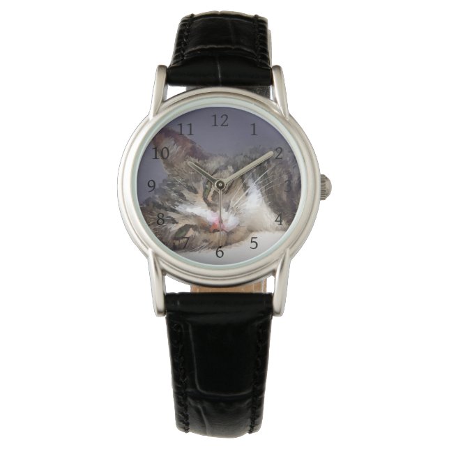katt 651 armbandsur (Framsida)
