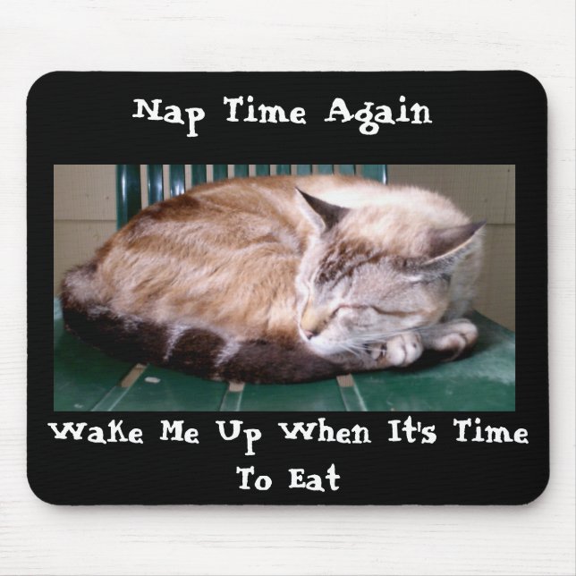 Katt 7, Nap Time, Mousepad Musmatta (Framsidan)