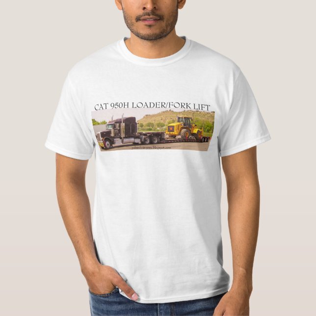 KATT 950H LOADER/FORKLIFT TEE SHIRT (Framsida)