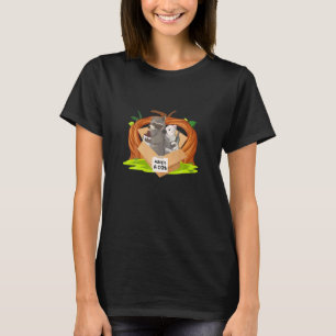 Katt Adoptera en katt Possum Tvättbjörn Husdjur T Shirt