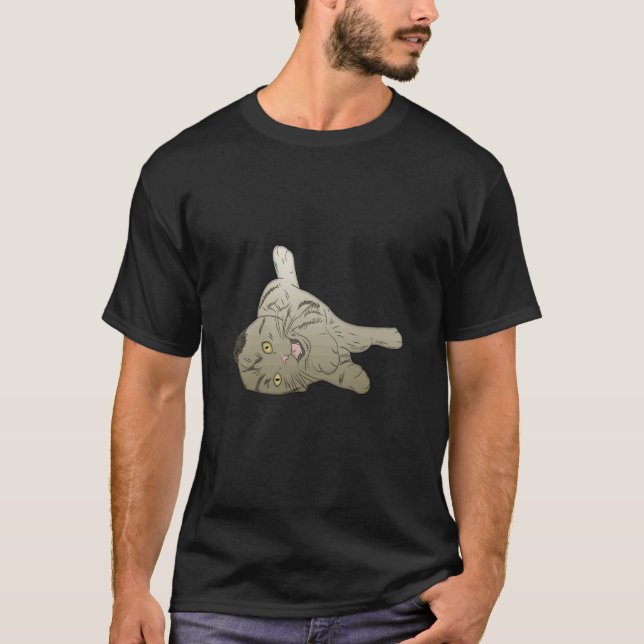 Katt älskar Burmesisk katt Min katt T Shirt (Framsida)