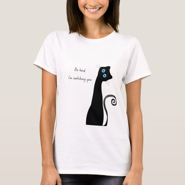 katt älskare T-Shirt (Framsida)