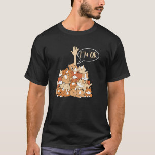 Katt Antagande av Rädda djuren Höger Rädding 4 T Shirt