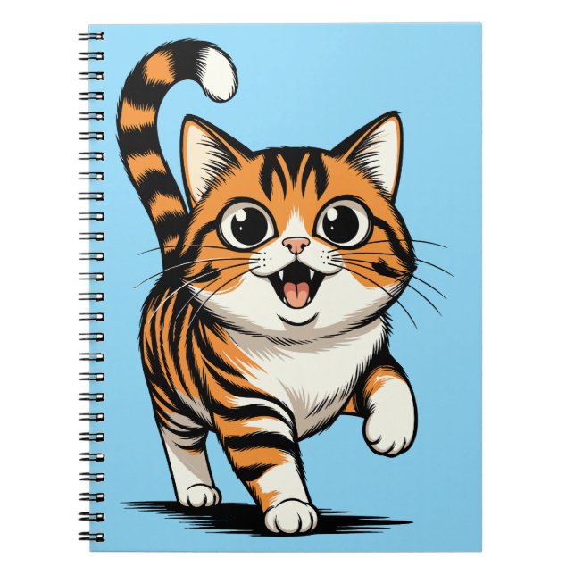 katt anteckningsbok (Framsidan)