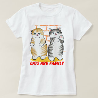 Katt är familj t shirt