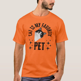 Katt är min favoritdator T-Shirt