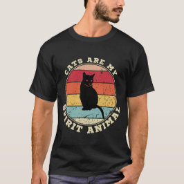 Katt är mitt andliga djur T-Shirt