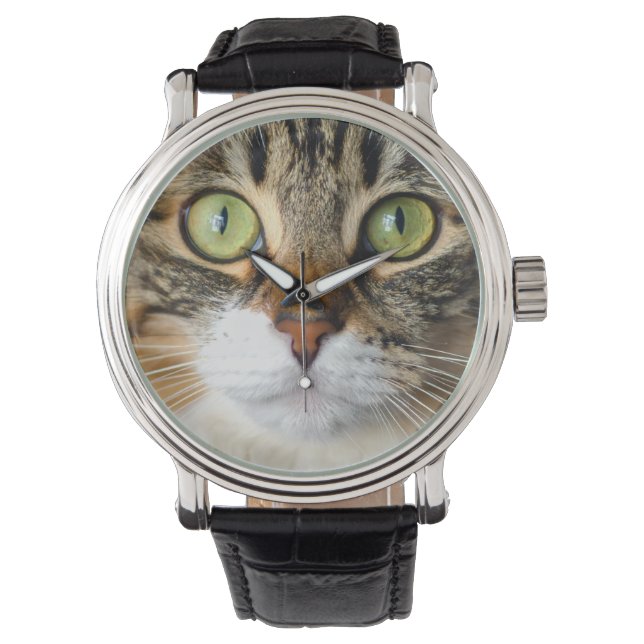 katt armbandsur (Framsida)