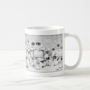 Katt Art av Louis Wain 1900 Kaffemugg