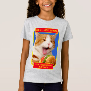 Katt Ättikostburgare T Shirt