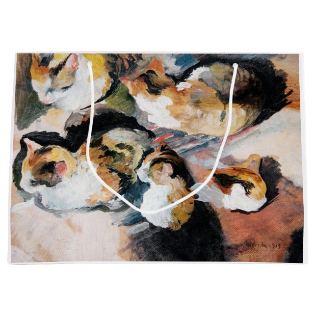 Katt, August Macke (Framsidan)