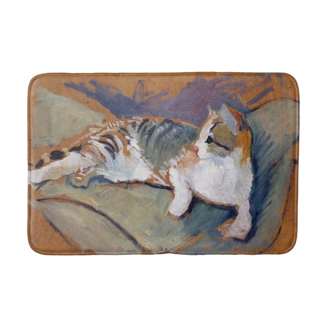 Katt, August Macke Bath Mat Badrumsmatta (Framsidan)