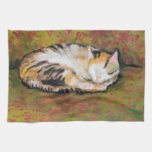 Katt, August Macke Kitchen Towel Kökshandduk