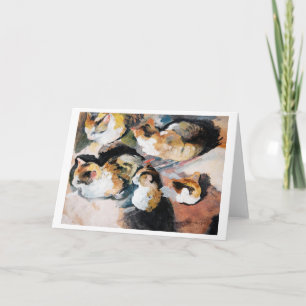 Katt, August Macke Kort