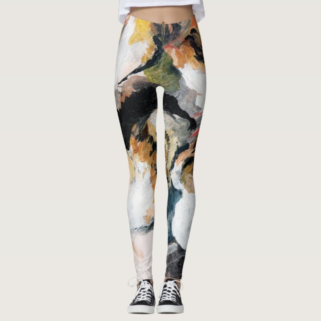 Katt, August Macke Leggings (Framsida)