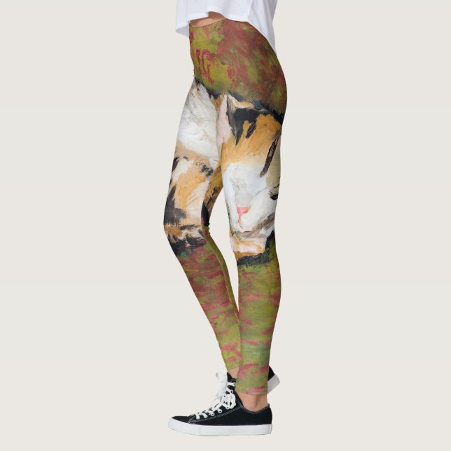 Katt, August Macke Leggings (Vänster)