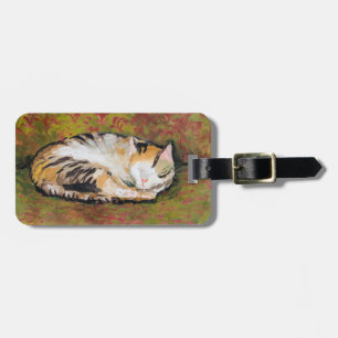 Katt, August Macke Luggage Tag Bagagebricka