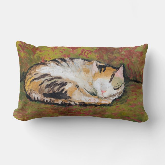 Katt, August Macke Lumbar Pillow Lumbarkudde (Framsida)