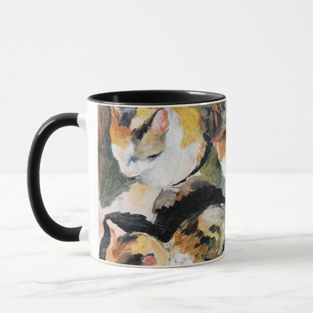 Katt, August Macke Mugg (Vänster)