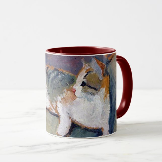 Katt, August Macke Mugg (Framsida höger)